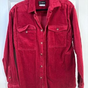 Original Use Red Corduroy Shirt